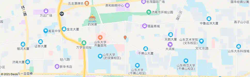 济南泺文路文化西路_公交站地图_济南公交_妙搜公交查询2025