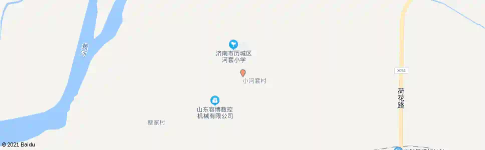 济南小河套_公交站地图_济南公交_妙搜公交查询2025