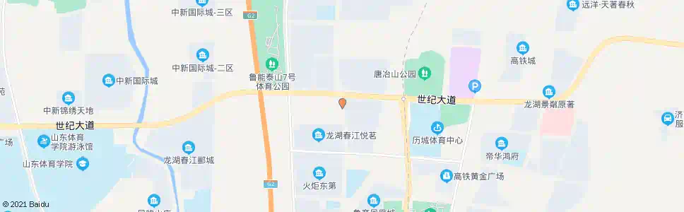 济南唐冶西路世纪大道_公交站地图_济南公交_妙搜公交查询2025