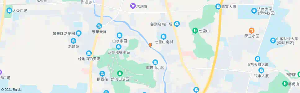 济南郎茂山小区北区_公交站地图_济南公交_妙搜公交查询2025
