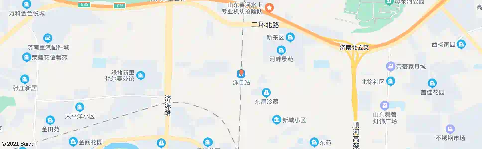 济南泺口_公交站地图_济南公交_妙搜公交查询2025