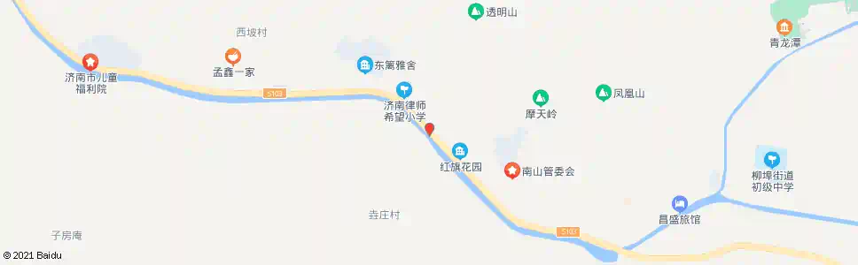 济南红旗村_公交站地图_济南公交_妙搜公交查询2025