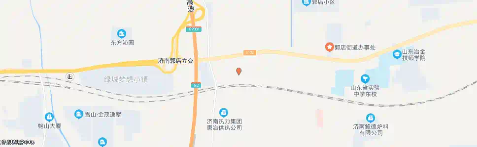 济南庚辰钢铁_公交站地图_济南公交_妙搜公交查询2025