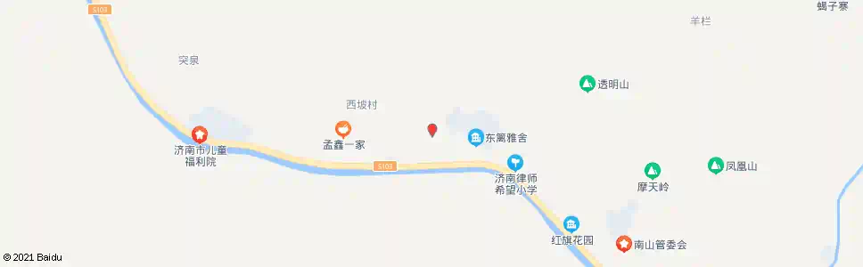 济南东坡村_公交站地图_济南公交_妙搜公交查询2025
