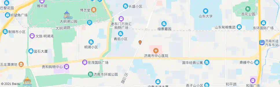 济南解放桥北_公交站地图_济南公交_妙搜公交查询2025