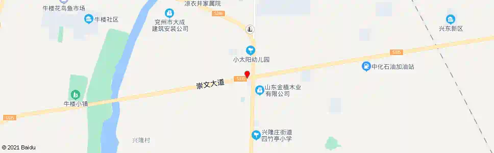 济宁荣军医院路口_公交站地图_济宁公交_妙搜公交查询2025
