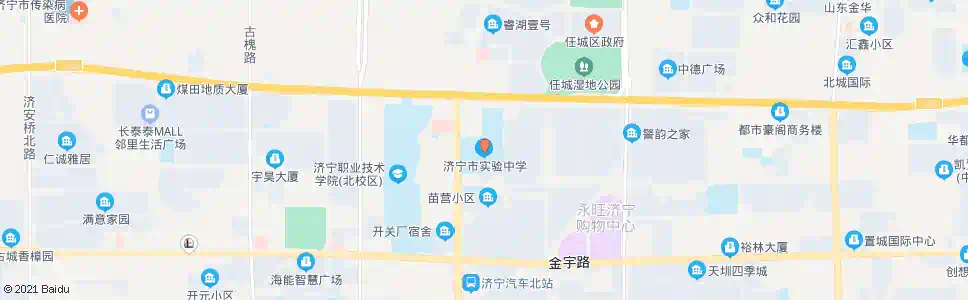济宁实验初中_公交站地图_济宁公交_妙搜公交查询2025