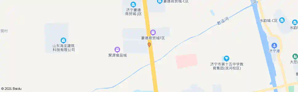 济宁豪德E区东门_公交站地图_济宁公交_妙搜公交查询2025