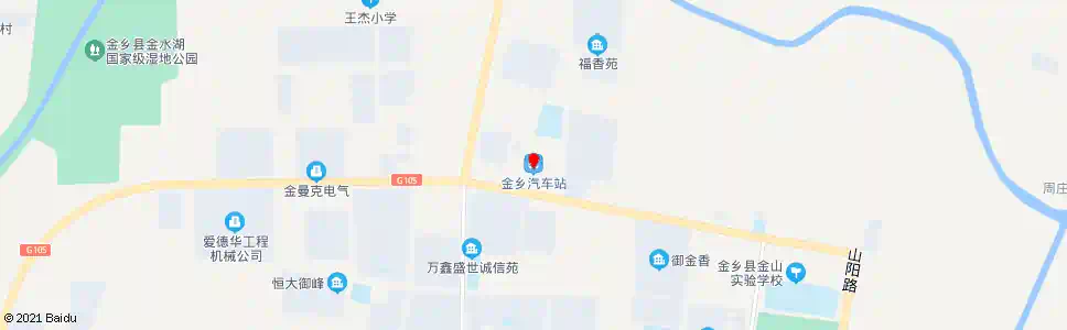 济宁金乡汽车站_公交站地图_济宁公交_妙搜公交查询2025