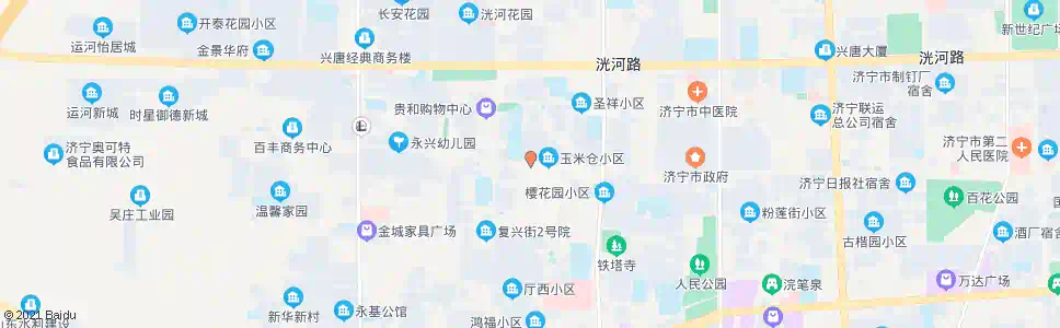 济宁鲁能新苑_公交站地图_济宁公交_妙搜公交查询2025