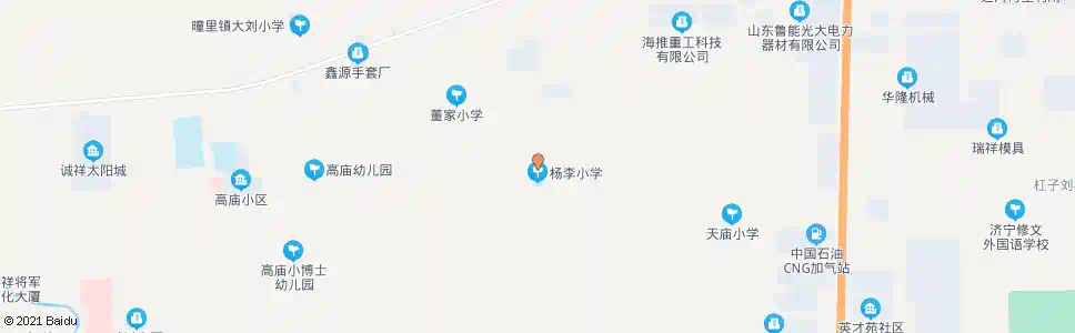 济宁南杨李村_公交站地图_济宁公交_妙搜公交查询2025