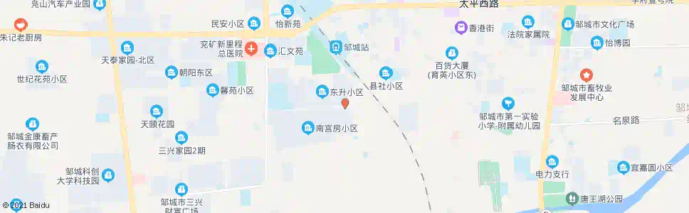 济宁焦化厂家属区_公交站地图_济宁公交_妙搜公交查询2025