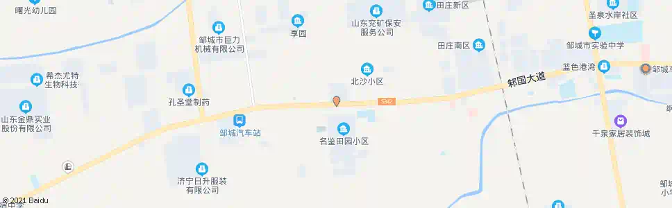济宁东沙村_公交站地图_济宁公交_妙搜公交查询2025