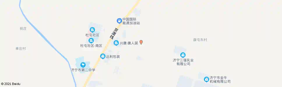 济宁人民路_公交站地图_济宁公交_妙搜公交查询2025