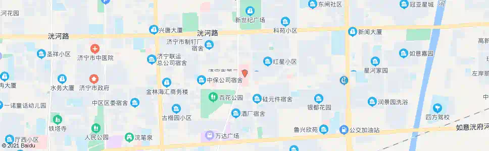 济宁人民影院_公交站地图_济宁公交_妙搜公交查询2025