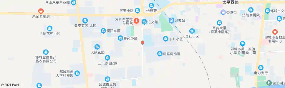 济宁兖矿一中_公交站地图_济宁公交_妙搜公交查询2025