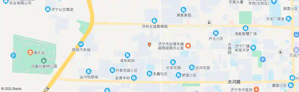 济宁化工技校_公交站地图_济宁公交_妙搜公交查询2025