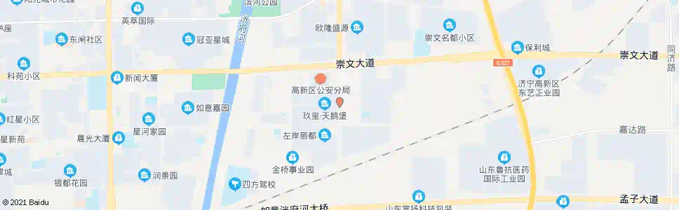 济宁菱花路口_公交站地图_济宁公交_妙搜公交查询2025