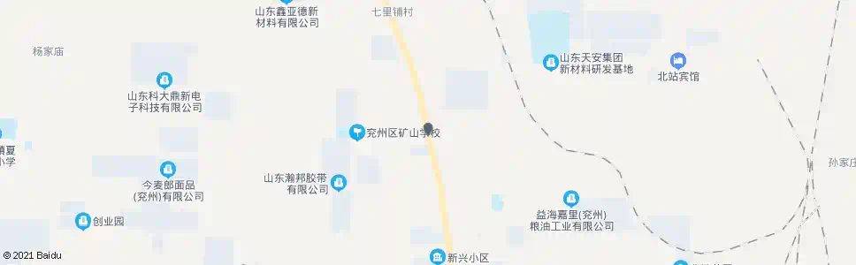 济宁大陆机械厂_公交站地图_济宁公交_妙搜公交查询2025