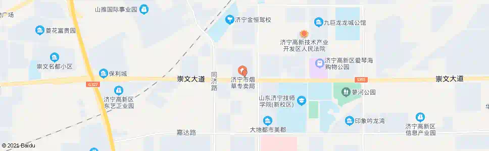 济宁烟草公司_公交站地图_济宁公交_妙搜公交查询2025