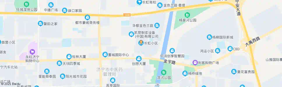 济宁长虹小区_公交站地图_济宁公交_妙搜公交查询2025