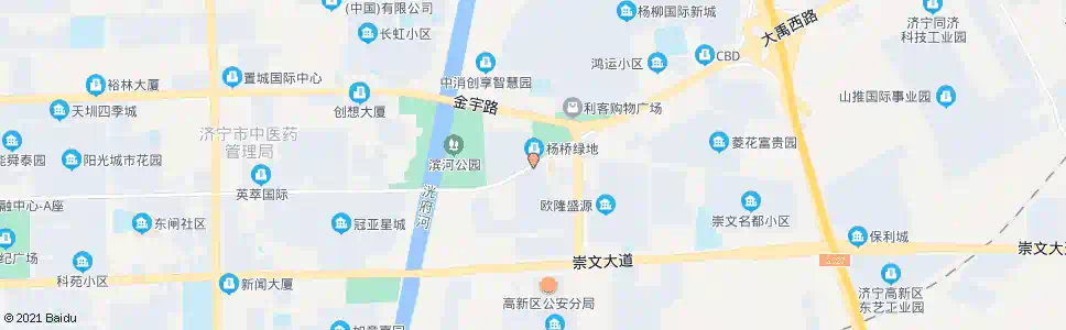 济宁菱花小区_公交站地图_济宁公交_妙搜公交查询2025