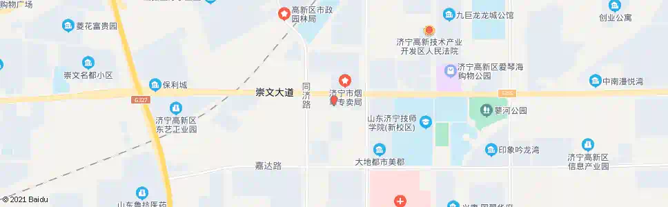 济宁职工大桥_公交站地图_济宁公交_妙搜公交查询2025
