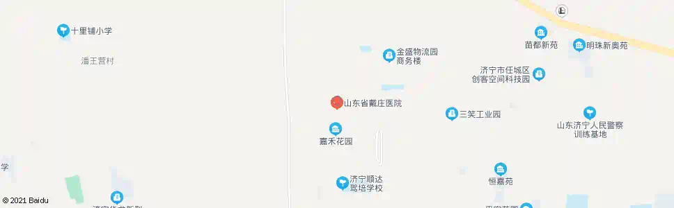 济宁戴庄医院_公交站地图_济宁公交_妙搜公交查询2025