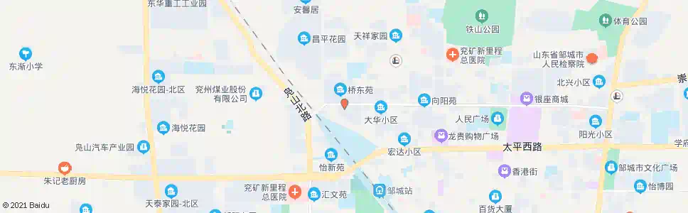 济宁峄化小区_公交站地图_济宁公交_妙搜公交查询2025