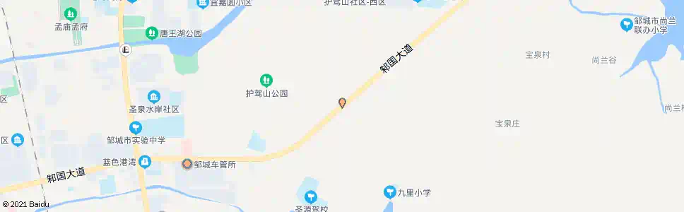 济宁护驾山_公交站地图_济宁公交_妙搜公交查询2025