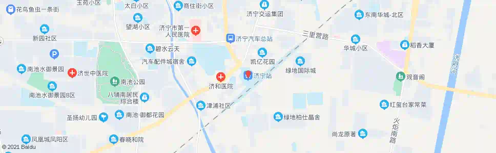 济宁济宁机场_公交站地图_济宁公交_妙搜公交查询2025