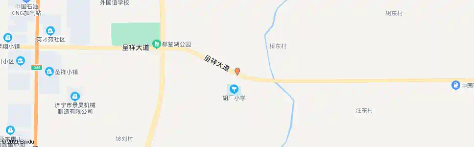 济宁胡厂村_公交站地图_济宁公交_妙搜公交查询2025