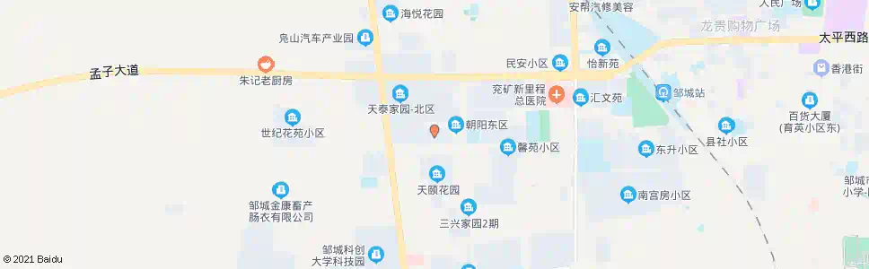 济宁朝阳小区_公交站地图_济宁公交_妙搜公交查询2025