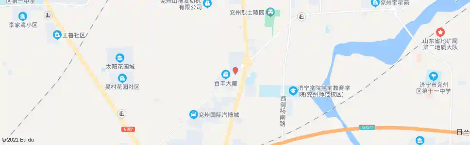 济宁富居家具城_公交站地图_济宁公交_妙搜公交查询2025