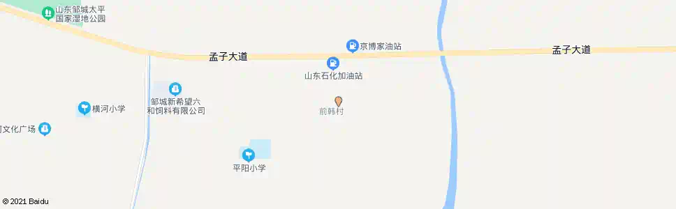 济宁韩村_公交站地图_济宁公交_妙搜公交查询2025