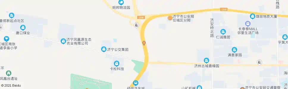 济宁刘前村_公交站地图_济宁公交_妙搜公交查询2025