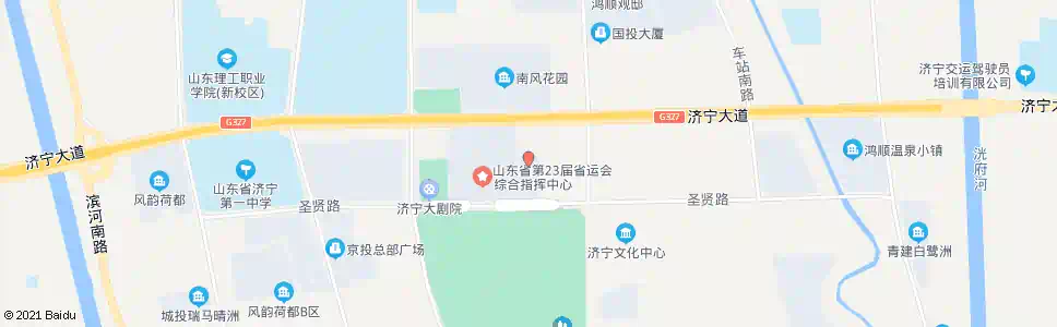 济宁中心集口_公交站地图_济宁公交_妙搜公交查询2025