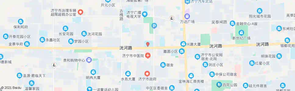 济宁体育馆南门_公交站地图_济宁公交_妙搜公交查询2025