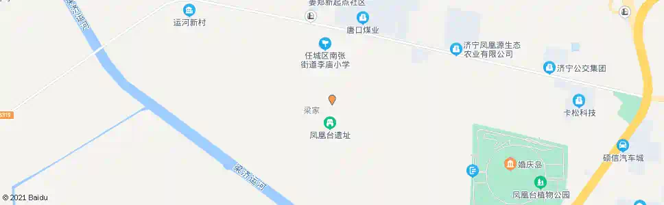 济宁凤凰台景区_公交站地图_济宁公交_妙搜公交查询2025