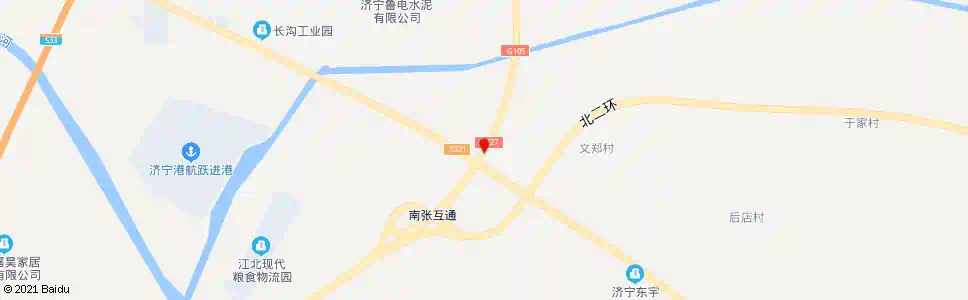 济宁张庄立交桥_公交站地图_济宁公交_妙搜公交查询2025