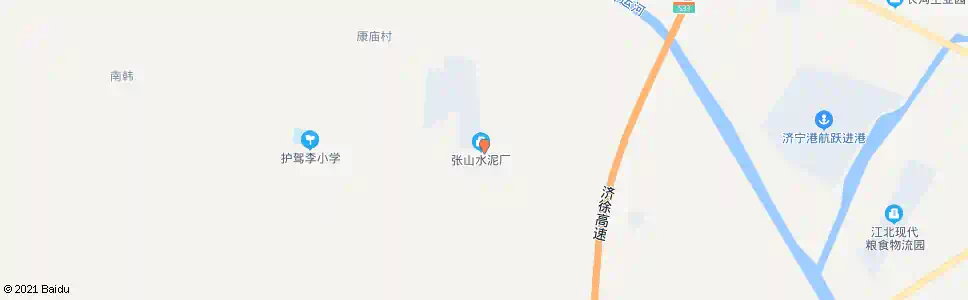 济宁张山村_公交站地图_济宁公交_妙搜公交查询2025