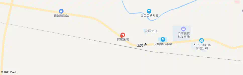 济宁安居医院_公交站地图_济宁公交_妙搜公交查询2025