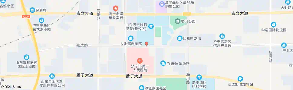 济宁技师学院南门_公交站地图_济宁公交_妙搜公交查询2025