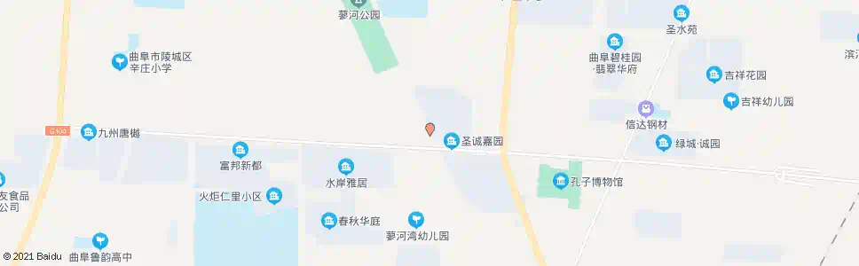 济宁圣城嘉园_公交站地图_济宁公交_妙搜公交查询2025