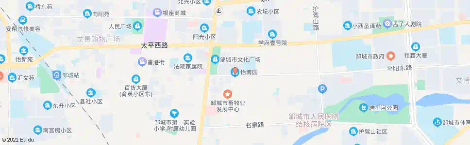 济宁怡博园_公交站地图_济宁公交_妙搜公交查询2025