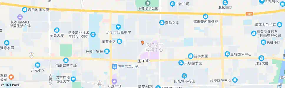 济宁富丽华酒店_公交站地图_济宁公交_妙搜公交查询2025