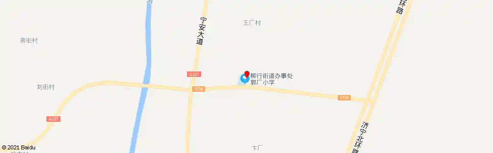 济宁郭厂小学_公交站地图_济宁公交_妙搜公交查询2025