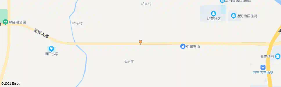 济宁胡东村_公交站地图_济宁公交_妙搜公交查询2025