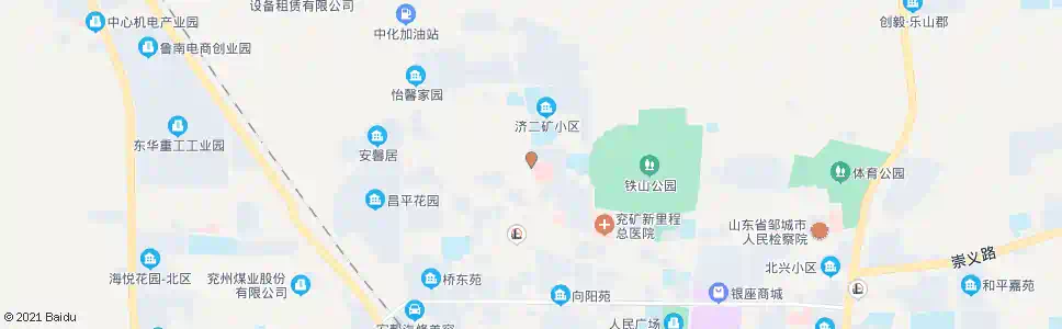 济宁岗山贸易商场_公交站地图_济宁公交_妙搜公交查询2025