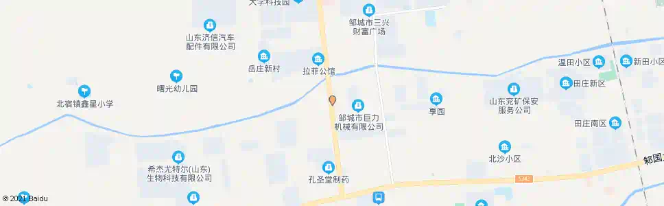 济宁丰收肥料厂_公交站地图_济宁公交_妙搜公交查询2025